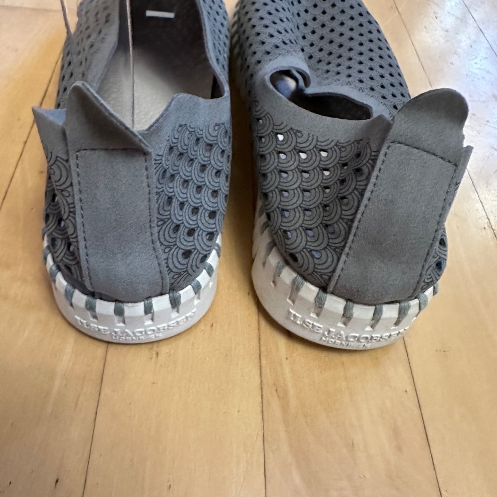 Ilse Jacobsen Tulip Flats Slip On Gray, 38,CB2380 - Picture 5 of 5